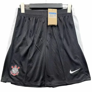 Corinthians Paulista Pantalones 2025 2026 Casa Negro - Corinthians Paulista 2026 | camisetafutbolshop