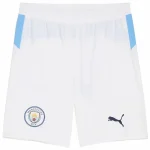 Manchester City Pantalones 2025 2026 Casa Blanco - Manchester City Barata | camisetafutbolshop
