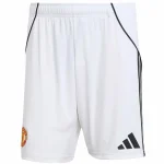 Manchester United Pantalones 2025 2026 Casa Blanco - Manchester United Barata | camisetafutbolshop