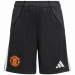 Manchester United Pantalones 2025 2026 Casa Negro - Manchester United Barata | camisetafutbolshop
