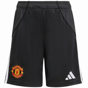 Manchester United Pantalones 2025 2026 Casa Negro - Manchester United Barata | camisetafutbolshop