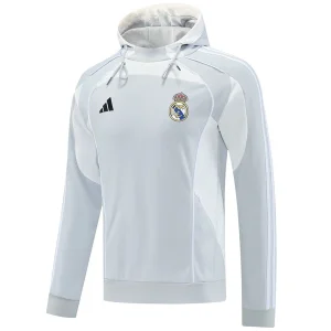 Real Madrid Chaqueta 2025 2026 Gris - Real Madrid Barata | camisetafutbolshop