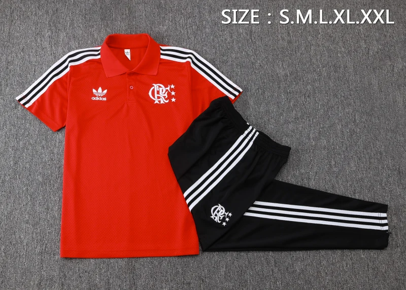 Flamengo Conjunto 2025 2026 Rojo - Flamengo Barata | camisetafutbolshop