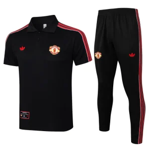 Manchester United Conjunto 2025 2026 Negro - Manchester United Barata | camisetafutbolshop