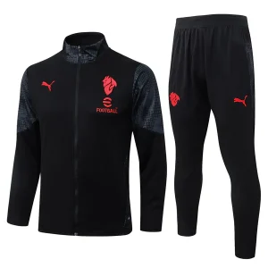AC Milan Conjunto 2025 2026 Negro - AC Milan Barata | camisetafutbolshop