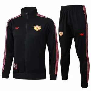 Manchester United Conjunto 2025 2026 Negro - Manchester United Barata | camisetafutbolshop