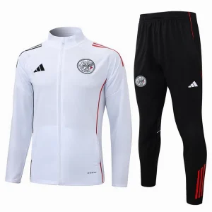 Conjunto 2025 2026 Blanco - Ajax Niños Barata | camisetafutbolshop