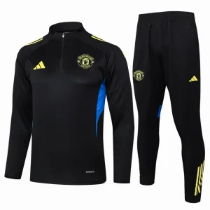 Manchester United Conjunto 2025 2026 Negro - Manchester United Barata | camisetafutbolshop