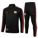 Manchester United Conjunto 2025 2026 Negro - Manchester United Barata | camisetafutbolshop