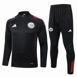 Conjunto 2025 2026 Negro - Ajax Niños Barata | camisetafutbolshop