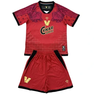 Conjunto 2025 2026 cuarta Rojo - Venezia Niños Barata | camisetafutbolshop