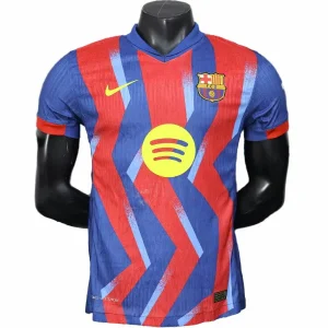 FC Barcelona Camiseta Edición Jugadores 2025 2026 cuarta Roja - Camiseta Barcelona | camisetafutbolshop