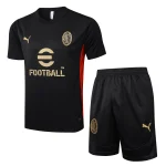 AC Milan Conjunto 2024 2025 Negro - AC Milan Barata | camisetafutbolshop