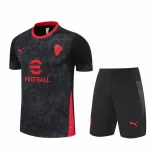 AC Milan Conjunto 2025 2026 Negro - AC Milan Barata | camisetafutbolshop