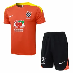 Brasil Conjunto 2026 Naranja - Brasil Barata | camisetafutbolshop