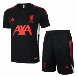 Liverpool Conjunto 2025 2026 Negro - Liverpool Barata | camisetafutbolshop