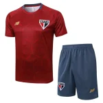 São Paulo Conjunto 2025 2026 Rojo - São Paulo Barata | camisetafutbolshop