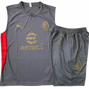 AC Milan Conjunto 2025 2026 Gris - AC Milan Barata | camisetafutbolshop
