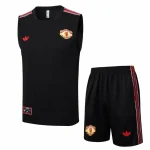 Manchester United Conjunto 2025 2026 Negro - Manchester United Barata | camisetafutbolshop