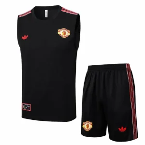 Manchester United Conjunto 2025 2026 Negro - Manchester United Barata | camisetafutbolshop