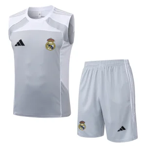Real Madrid Conjunto 2025 2026 Gris - Real Madrid Barata | camisetafutbolshop