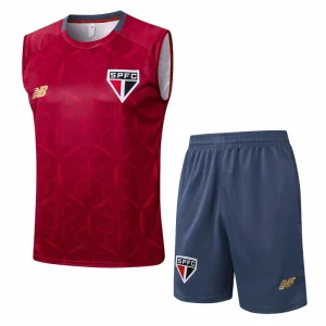 São Paulo Conjunto 2025 2026 Rojo - São Paulo Barata | camisetafutbolshop