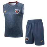 São Paulo Conjunto 2025 2026 Gris - São Paulo Barata | camisetafutbolshop