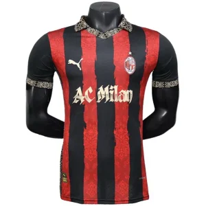 AC Milan Camiseta Edición Jugadores 2025 2026 Especial Roja - Camiseta Serie A AC Milan | camisetafutbolshop