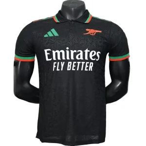 Arsenal Camiseta Edición Jugadores 2025 2026 Especial Negra - Camiseta Arsenal | camisetafutbolshop