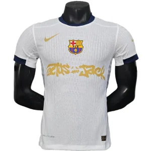 FC Barcelona Camiseta Edición Jugadores 2025 2026 Especial Blanca - Camiseta Barcelona | camisetafutbolshop