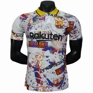 FC Barcelona Camiseta Edición Jugadores 2025 2026 Especial Blanca - Camiseta Barcelona | camisetafutbolshop