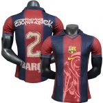 FC Barcelona Camiseta Edición Jugadores 2025 2026 Especial Roja - Camiseta Barcelona | camisetafutbolshop