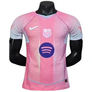 FC Barcelona Camiseta Edición Jugadores 2025 2026 Especial Rosa - Camiseta Barcelona | camisetafutbolshop