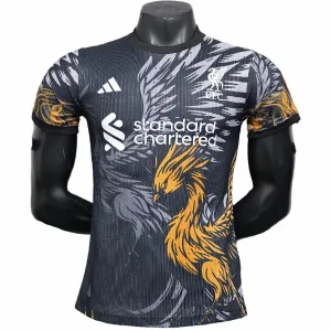 Liverpool Camiseta Edición Jugadores 2025 2026 Especial Negra - Camiseta Liverpool | camisetafutbolshop
