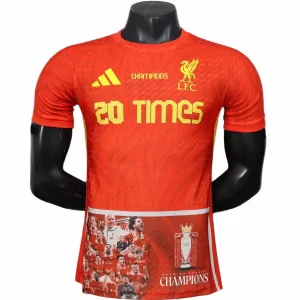 Liverpool Camiseta Edición Jugadores 2025 2026 Especial Roja - Camiseta Liverpool | camisetafutbolshop