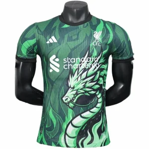 Liverpool Camiseta Edición Jugadores 2025 2026 Especial Verde - Camiseta Liverpool | camisetafutbolshop