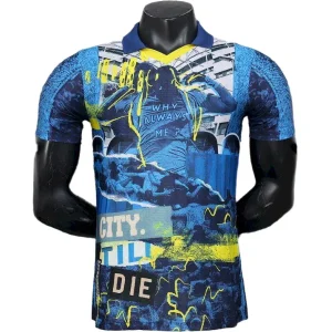 Manchester City Camiseta Edición Jugadores 2025 2026 Especial Azul - Camiseta Manchester City | camisetafutbolshop