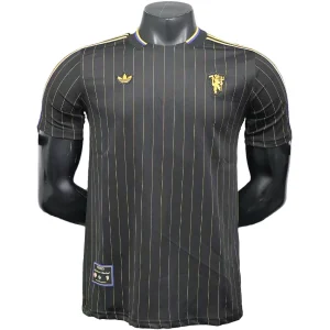 Manchester United Camiseta Edición Jugadores 2025 2026 Especial Negra - Camiseta Manchester United | camisetafutbolshop