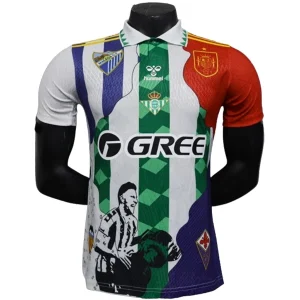 Real Betis Camiseta Edición Jugadores 2025 2026 Especial Blanca - Camiseta La Liga Real Betis | camisetafutbolshop