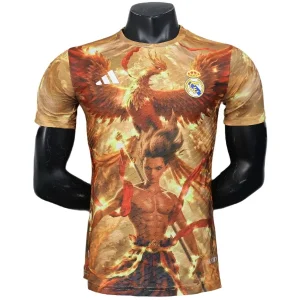 Real Madrid Camiseta Edición Jugadores 2025 2026 Especial Naranja - Camiseta Real Madrid | camisetafutbolshop