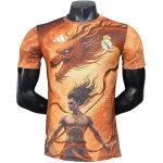 Real Madrid Camiseta Edición Jugadores 2025 2026 Especial Naranja - Camiseta Real Madrid | camisetafutbolshop