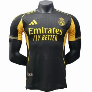 Real Madrid Camiseta Edición Jugadores 2025 2026 Especial Negra - Camiseta Real Madrid | camisetafutbolshop
