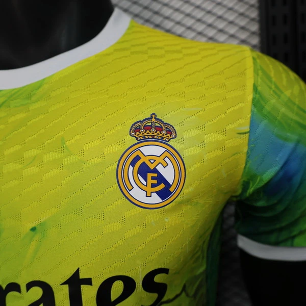 Real Madrid Camiseta Edición Jugadores 2025 2026 Especial Verde - Camiseta Real Madrid | camisetafutbolshop