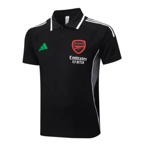Arsenal Polo 2025 2026 Negro - Arsenal Barata | camisetafutbolshop