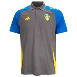 Leeds United Polo 2024 2025 Gris - Leeds United Barata | camisetafutbolshop
