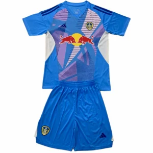 Leeds United Conjunto 2024 2025 Portero Azul - Leeds United Barata | camisetafutbolshop