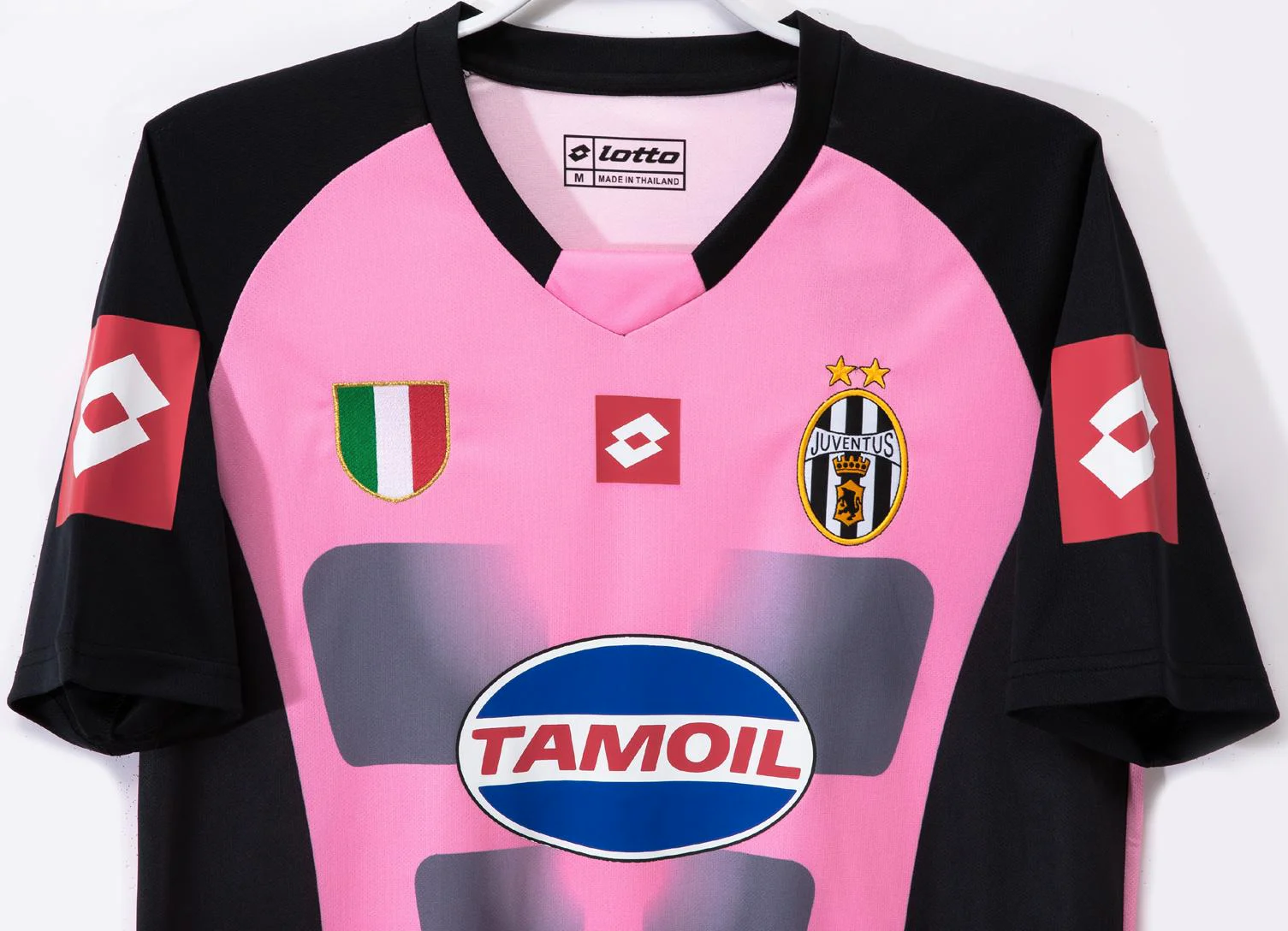 Juventus Camiseta 2001 2002 Portero Rosa - Camiseta Juventus | camisetafutbolshop