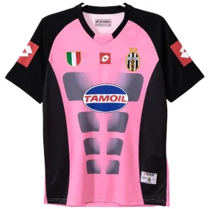 Juventus Camiseta 2001 2002 Portero Rosa - Camiseta Juventus | camisetafutbolshop