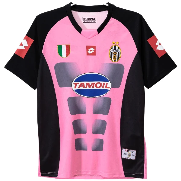 Juventus Camiseta 2001 2002 Portero Rosa - Camiseta Juventus | camisetafutbolshop