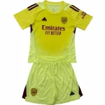 Arsenal Conjunto 2025 2026 Portero Amarillo - Arsenal Barata | camisetafutbolshop
